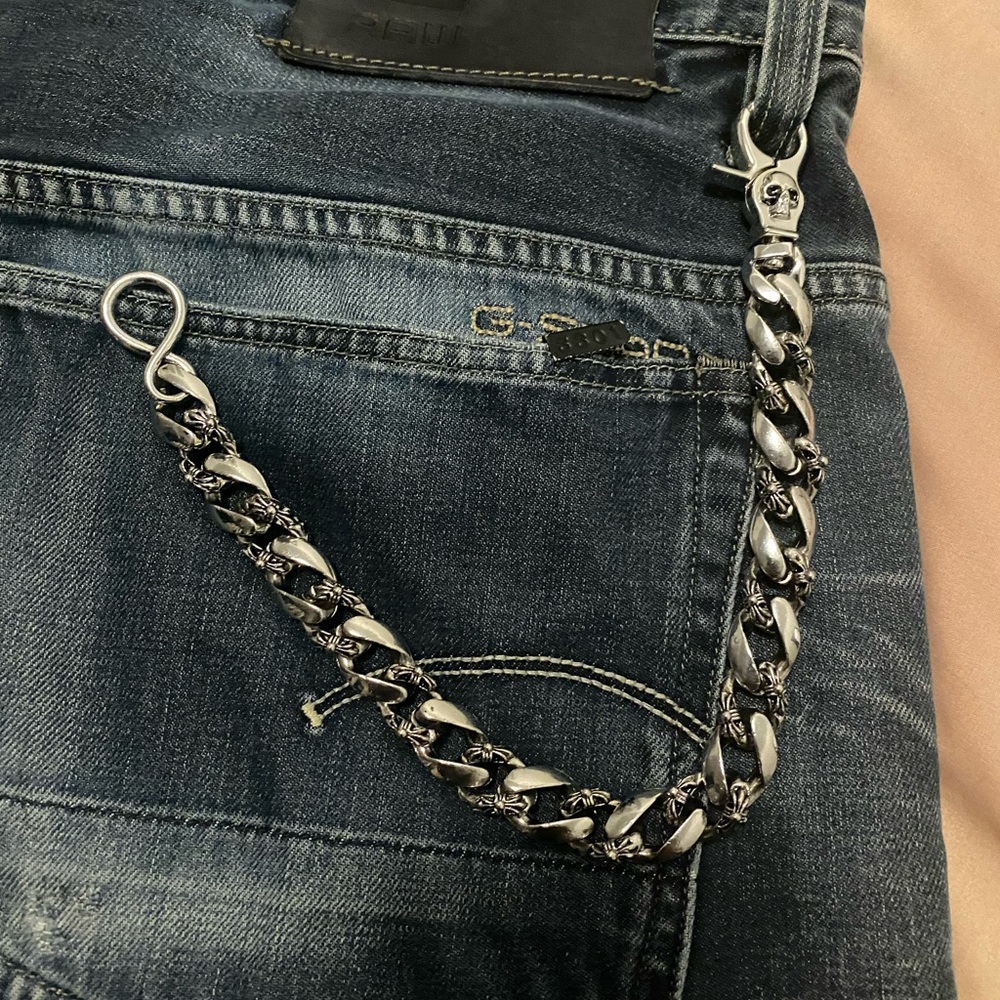 Men's Silver Chain Bracelet